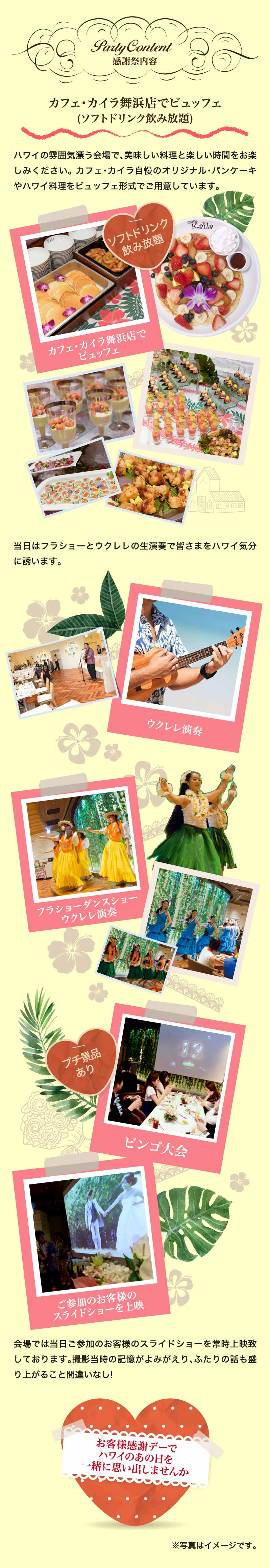 PartyContent パーティー内容