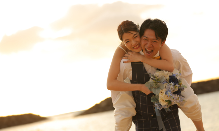 サンセットフォトプラン|ハワイ結婚式・フォトウェディング&前撮り