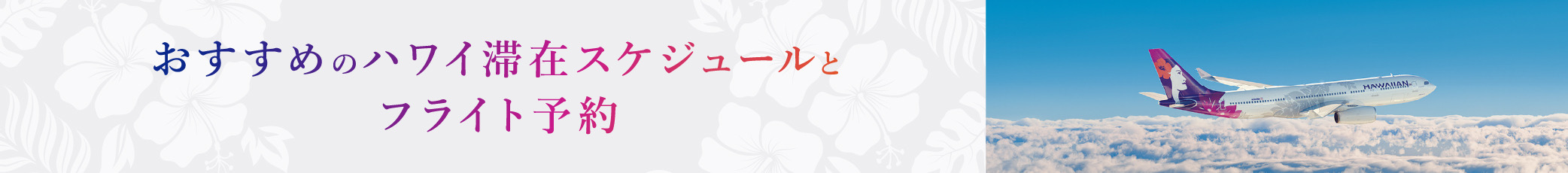 ハワイアン航空の航空券をお得に！